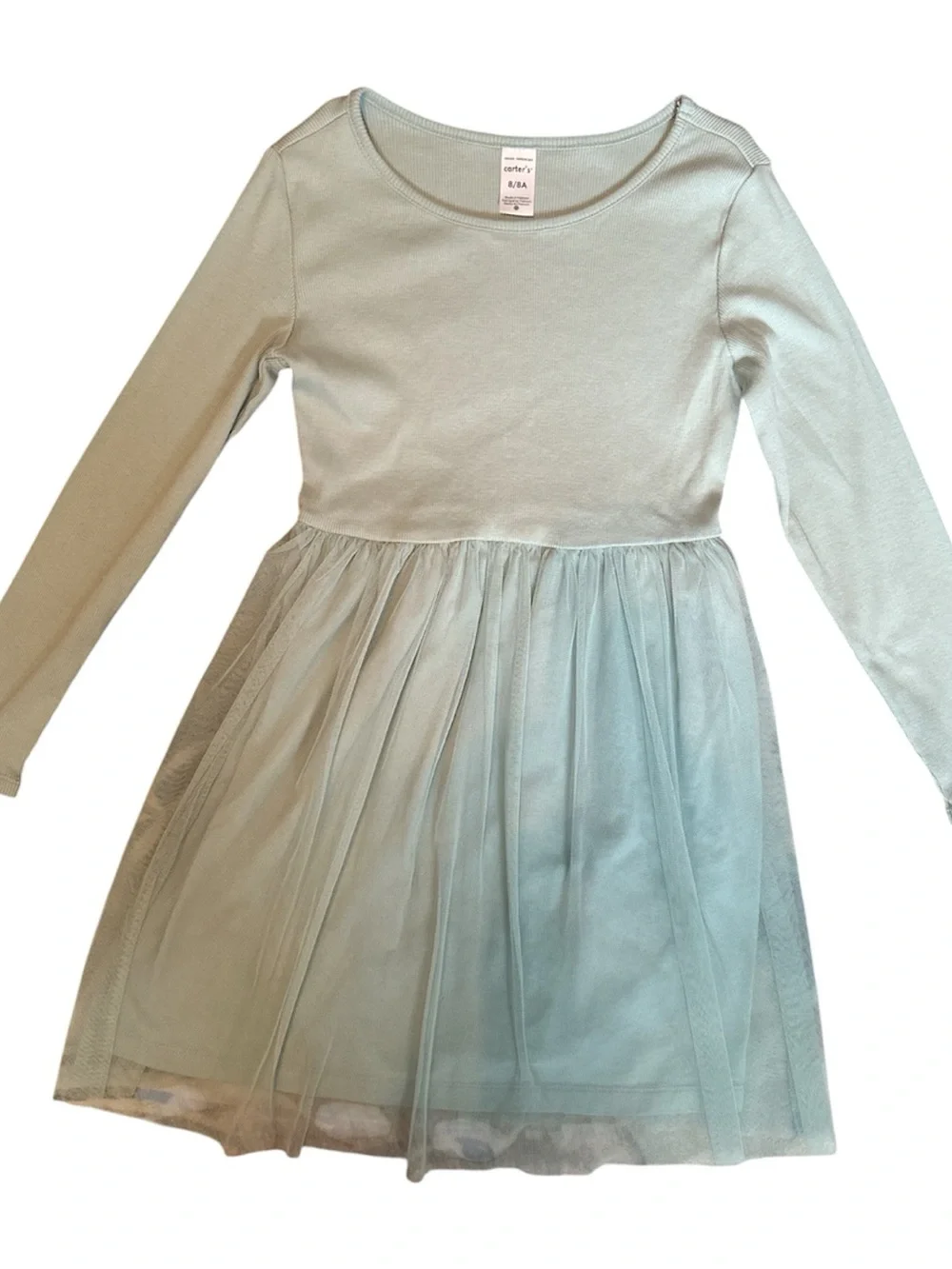 Carter's Long Sleeve Tulle Skater Dress for Kids